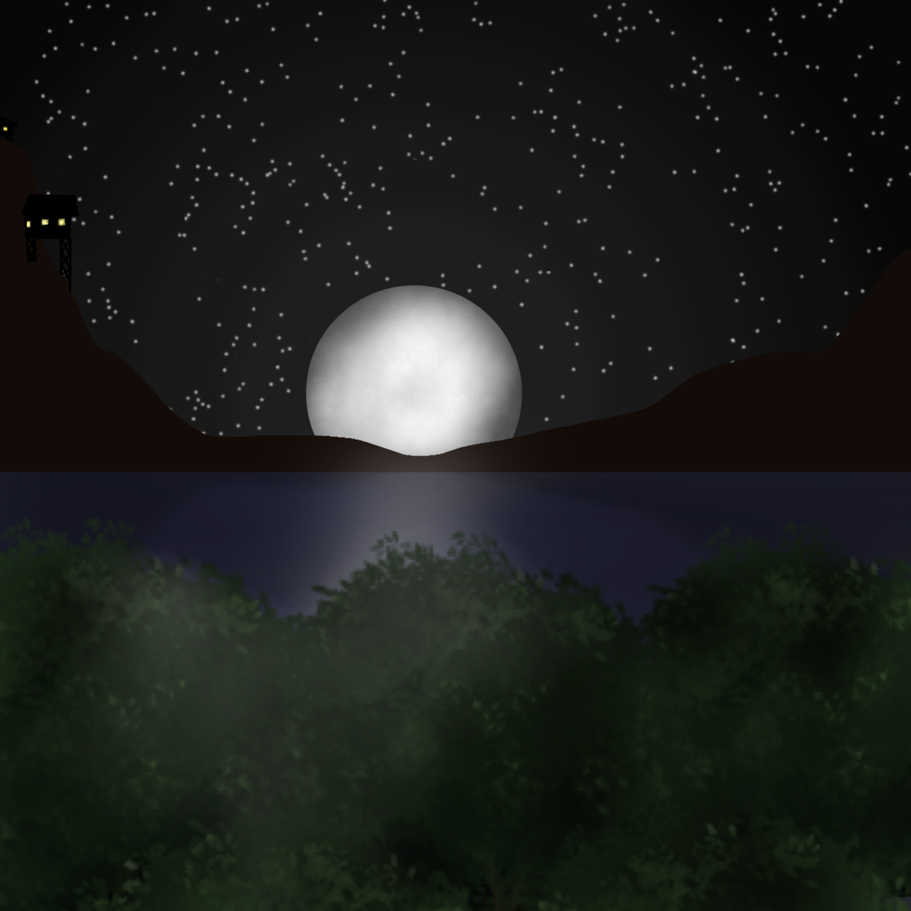 night sky ibisPaint
