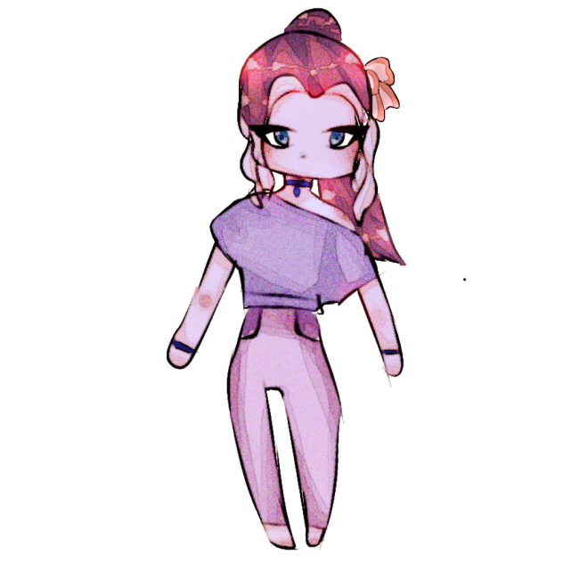 new oc but chibi - ibisPaint
