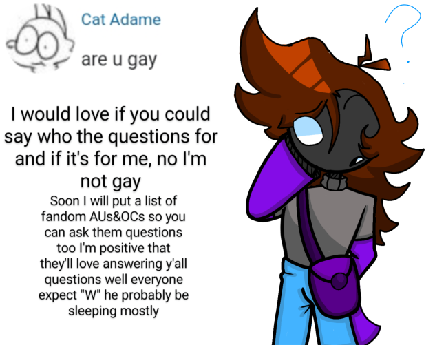 Ask my AUs and OCs questions part 1