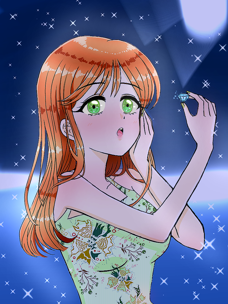 shiny diamond - ibisPaint
