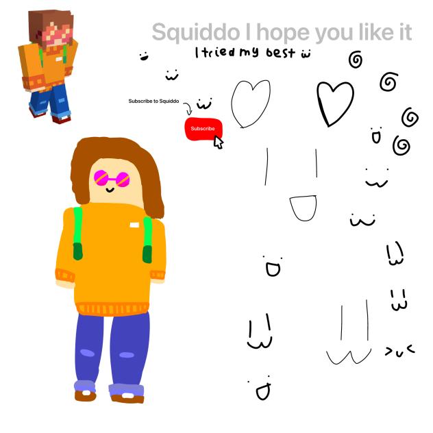 I tried drawing squiddo =3