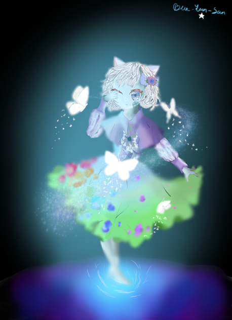 Butterfly awakening #BlackPearl