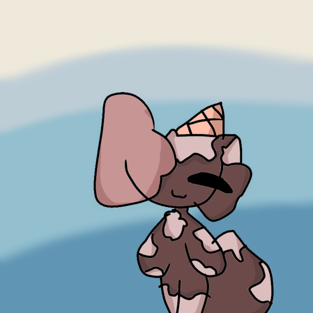 Chocolate cat
