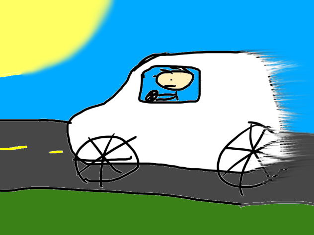 the man in the white van