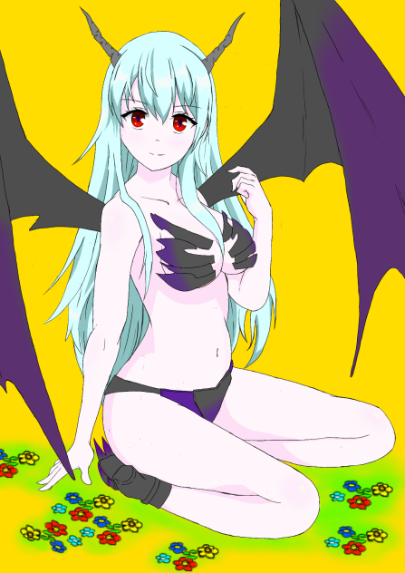 demon anime girl