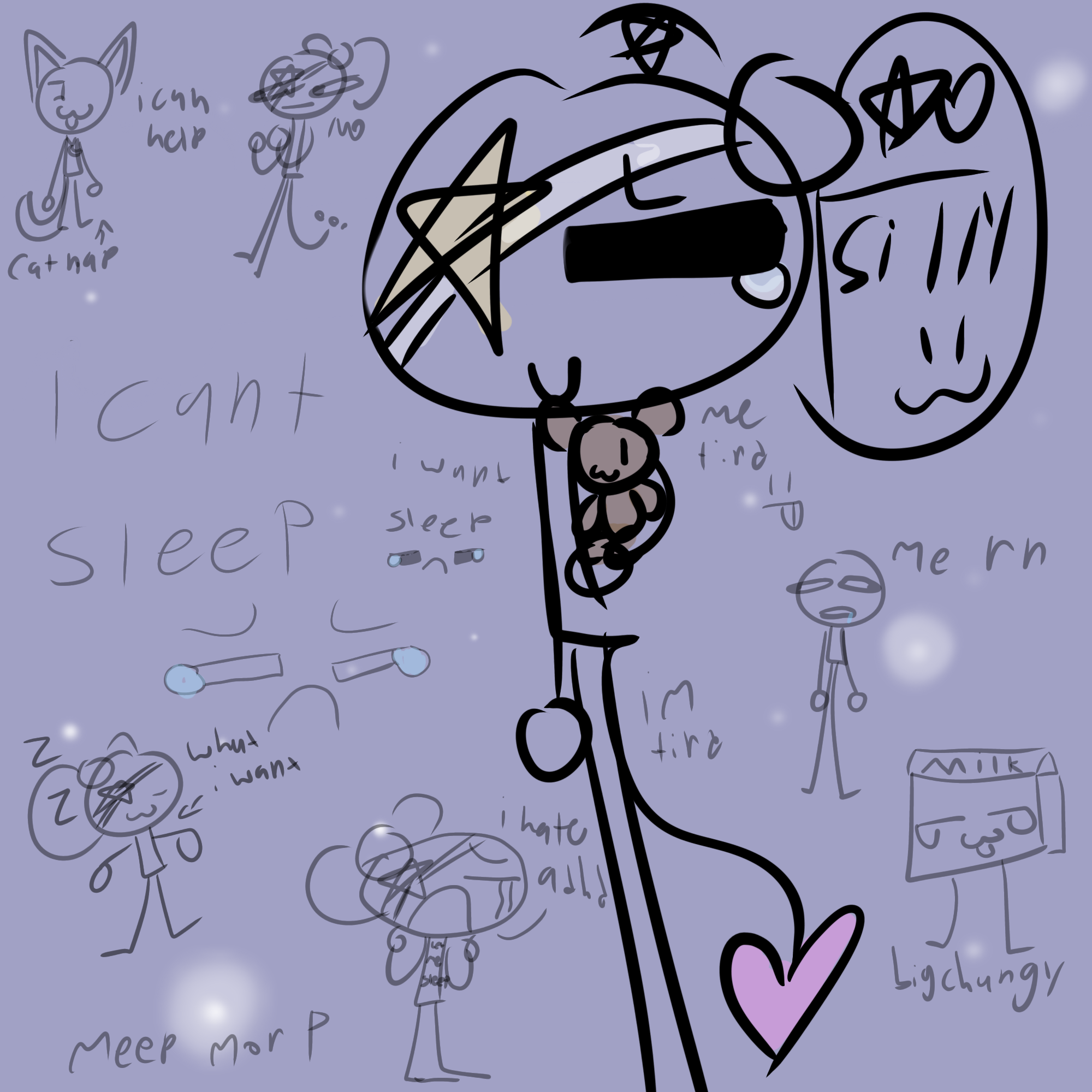 me wen i cant sleep - ibisPaint