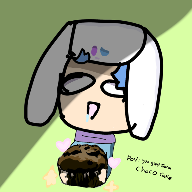 Sona like choco cake ^_^