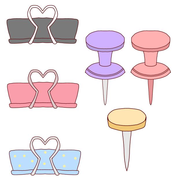 Paper clip stamp