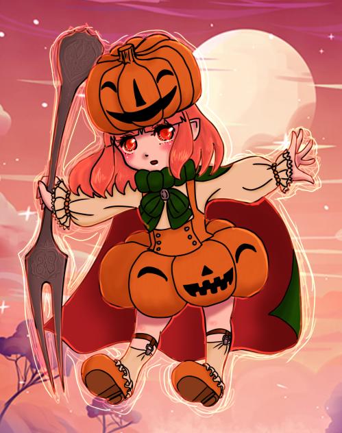 乗り遅れたハロウィン