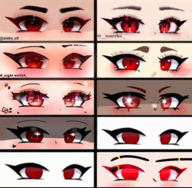 Collab -eye red - ibisPaint
