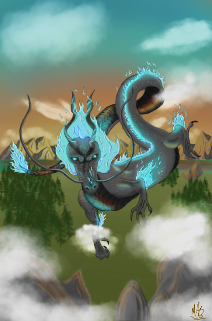 Dragon #3 - ibisPaint