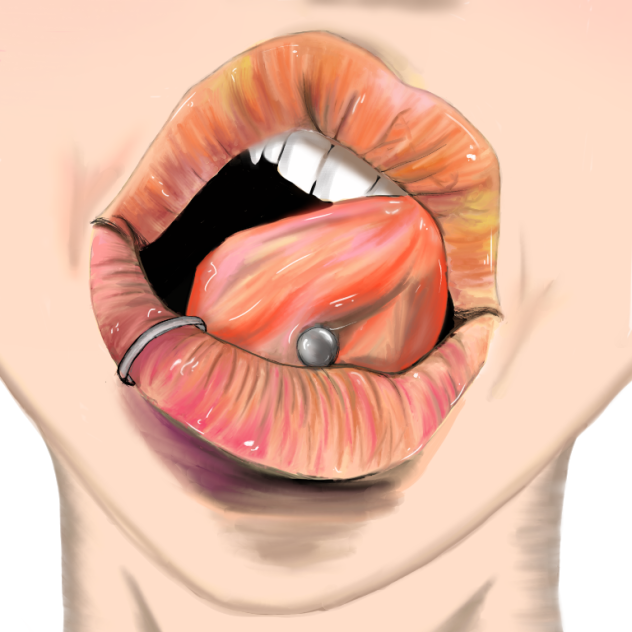 Lips practice - ibisPaint