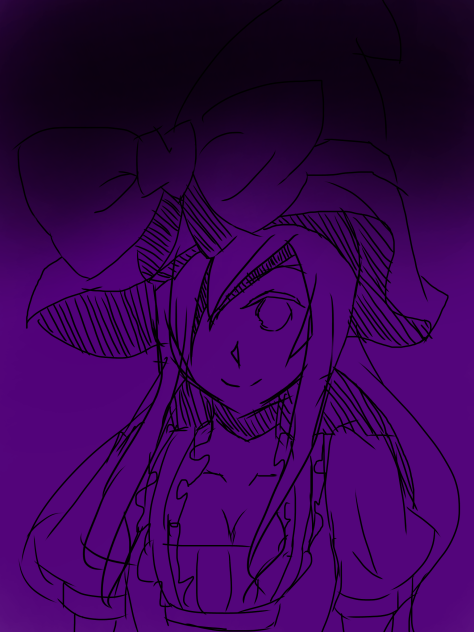 アイパッドで描く05 魔女