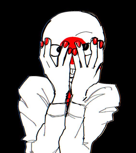 手を描きたかっただけ
