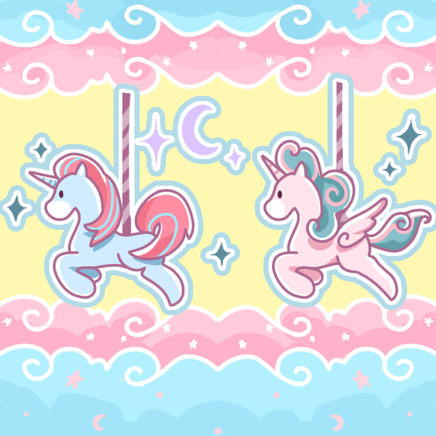 Dreamy unicorn
