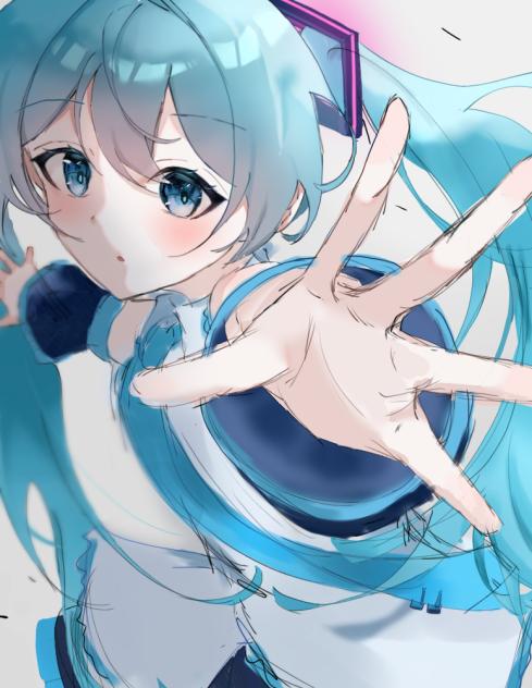 手を伸ばして