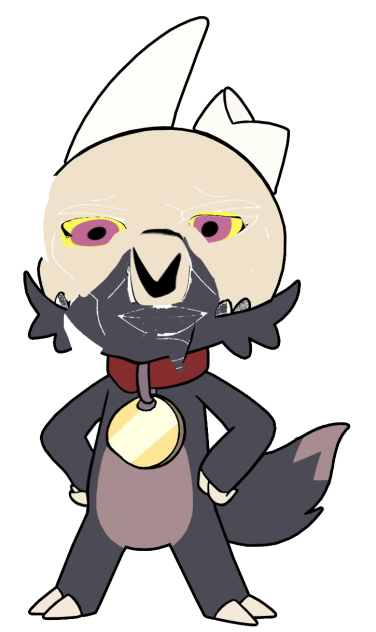 Owl House King Perfect Face Template