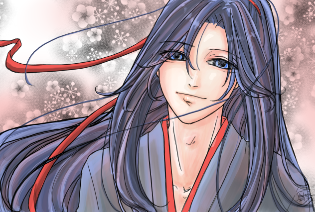 魔道祖師　魏嬰　花