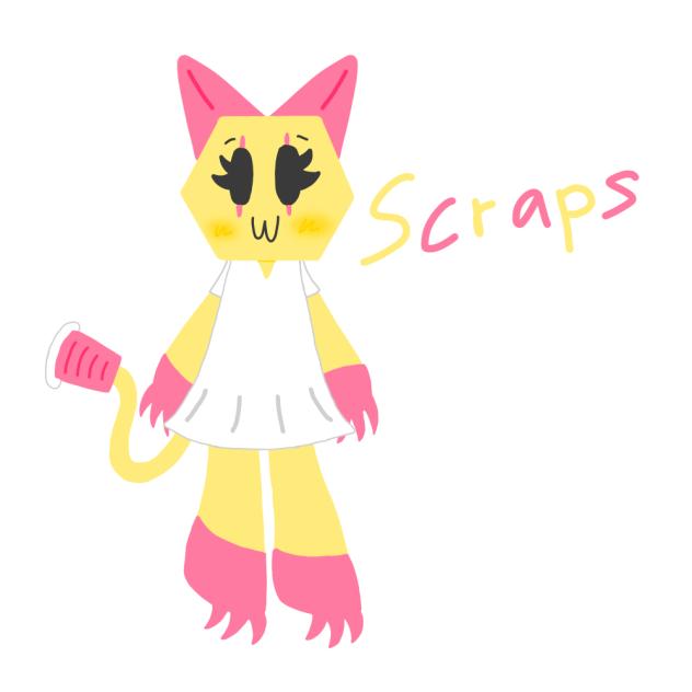 Dandy’s world Scraps fanart