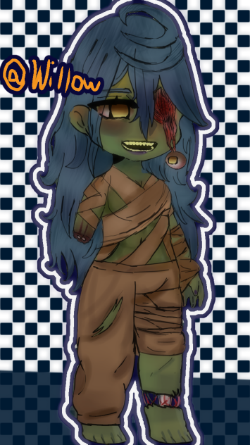 The zombie! Wanda