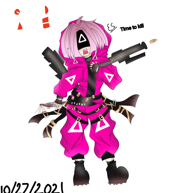 {Oct 28}{오징어 게임 가드}Squid Game Guard {🔺️}