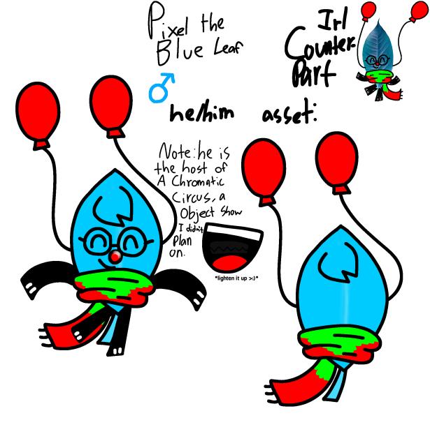 Pixel's reference sheet