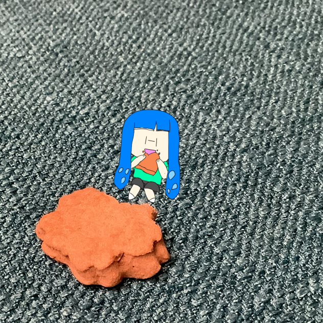 つまみ食いイカ