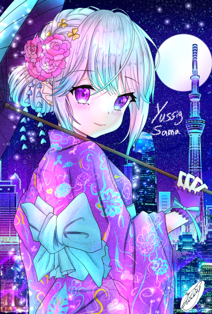 ☆ユッシー様の線画お借りしました☆