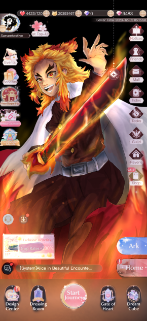 Shining Nikki Rengoku cover