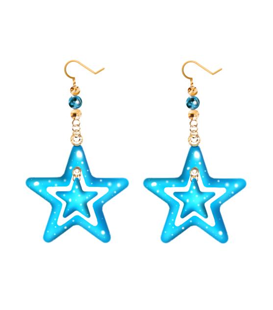 Star earrings Y2K