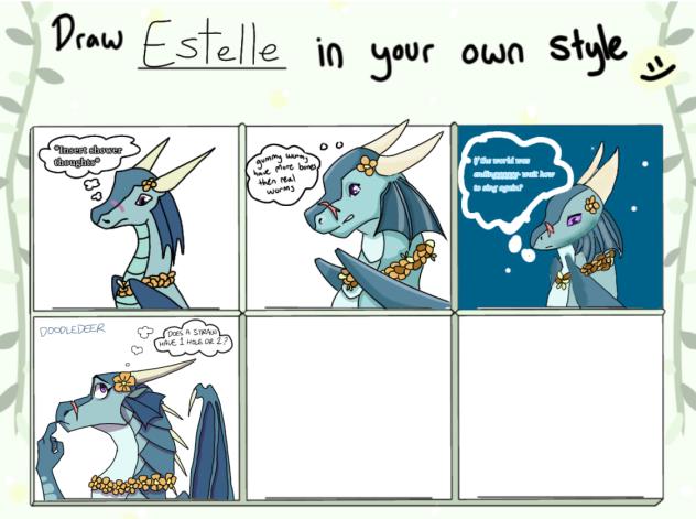 Draw Estelle in your own style!