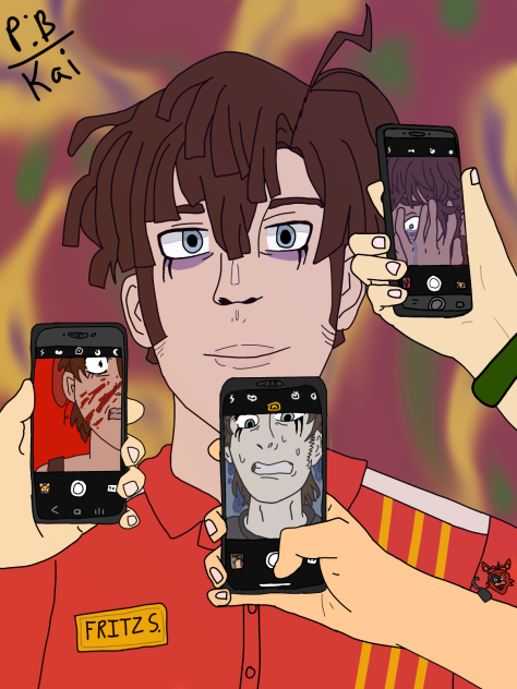Michael Afton - Blueycapsules Fanart