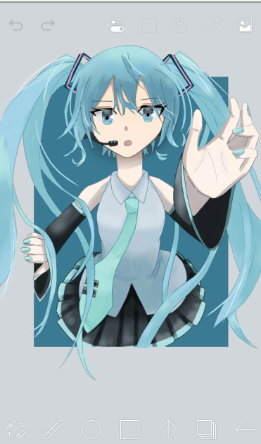 飛び出す初音ミク