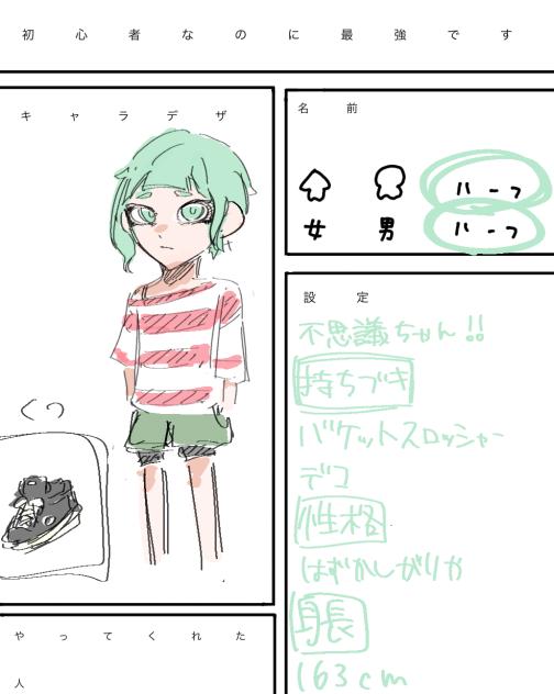 キャラ募やったよ～！