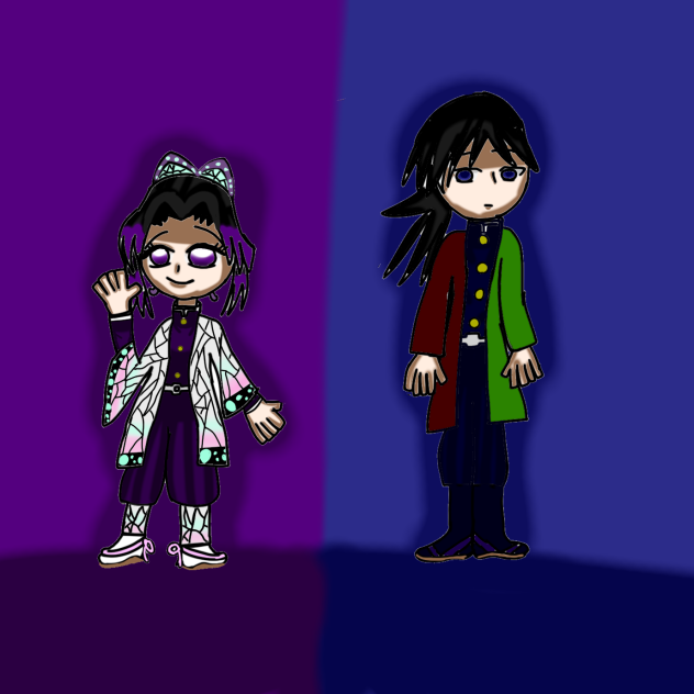 giyu y shinobu🌊 🦋