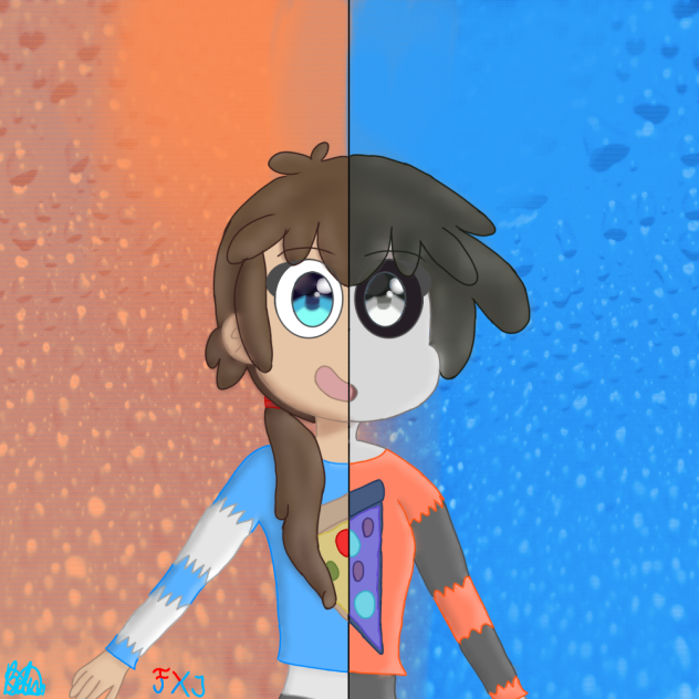 #FNAFHS Freddy y Fred genderbend