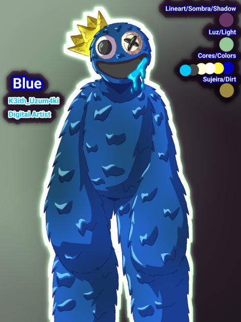 Blue - Rainbow Friends;