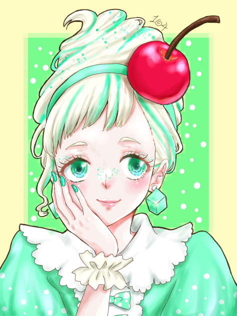 クリームソーダちゃん
