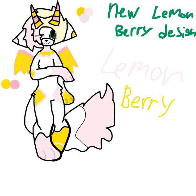 New lemon berry design