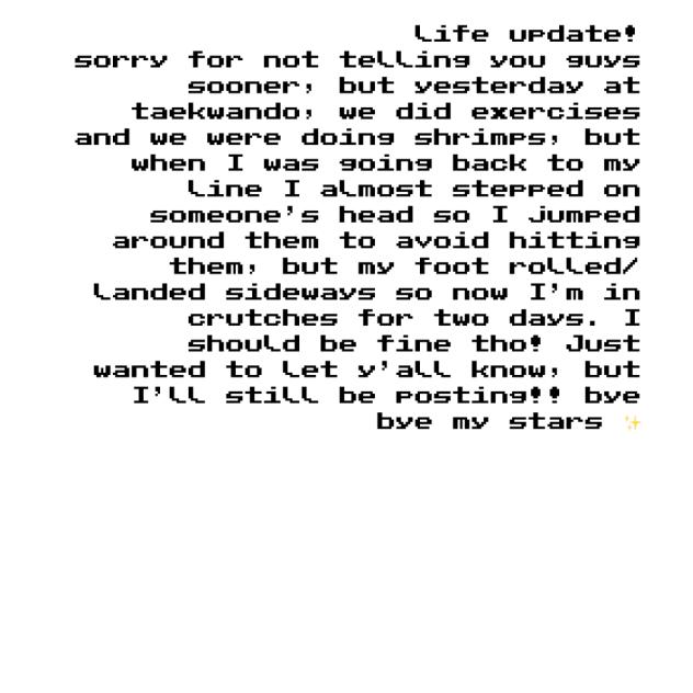 life update