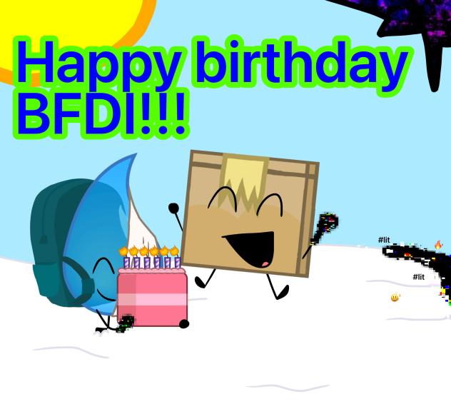 Happy 16th Birthday BFDI!