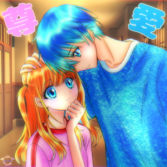 のーます様の神線画塗らせて頂きました♡