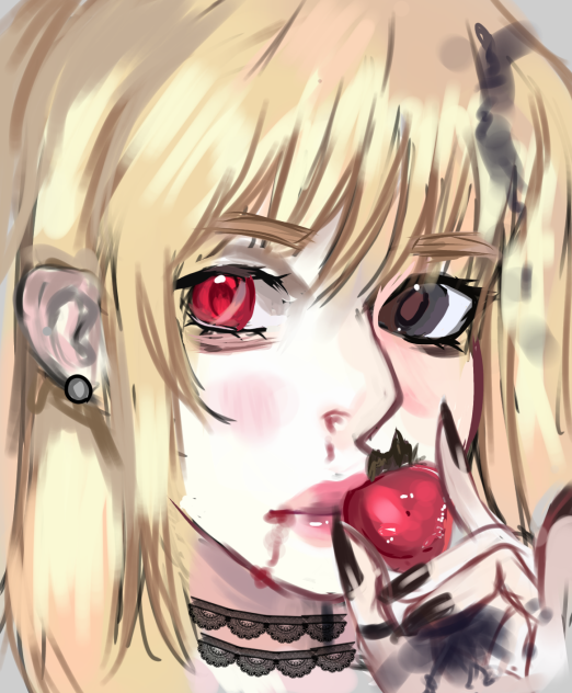 rendering my art q little too much 😳