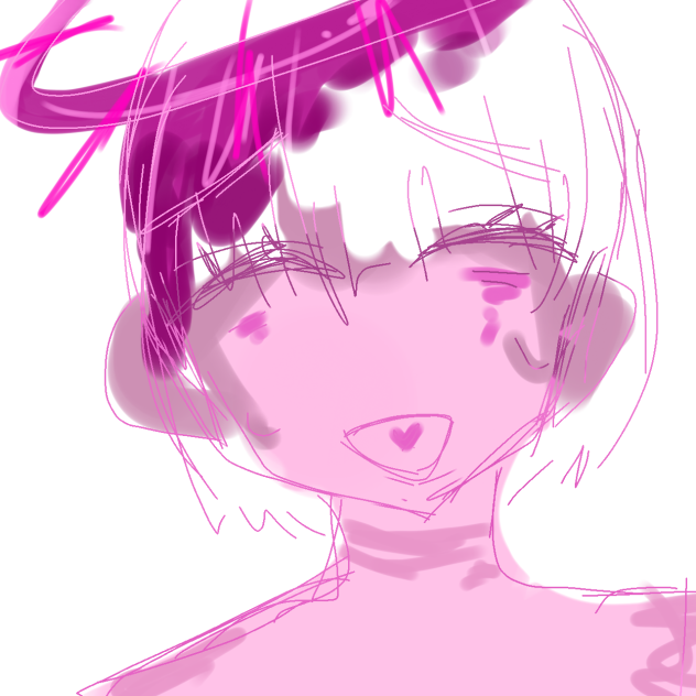 色素抜けた天使