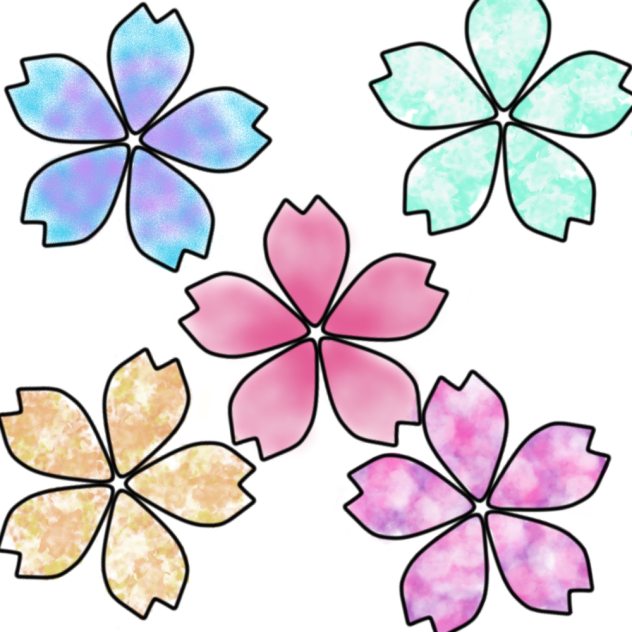 multi medium flowers - ibisPaint