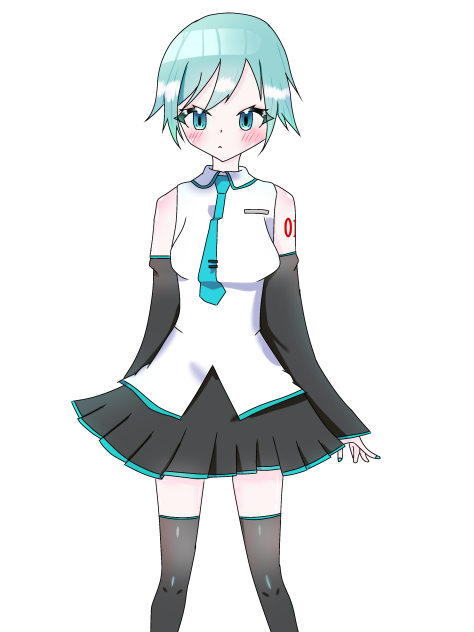 いいねするごとに髪が伸びる初音ミク