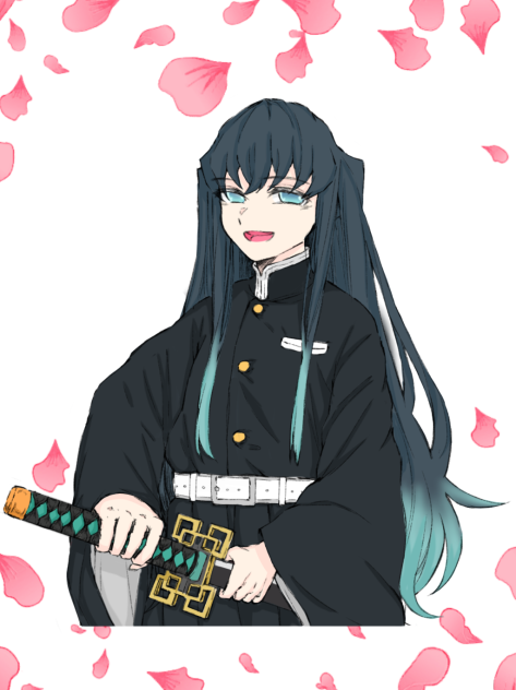 無一郎くんの線画お借りしました！19