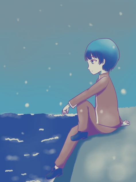 冬の海 ちゅおさん