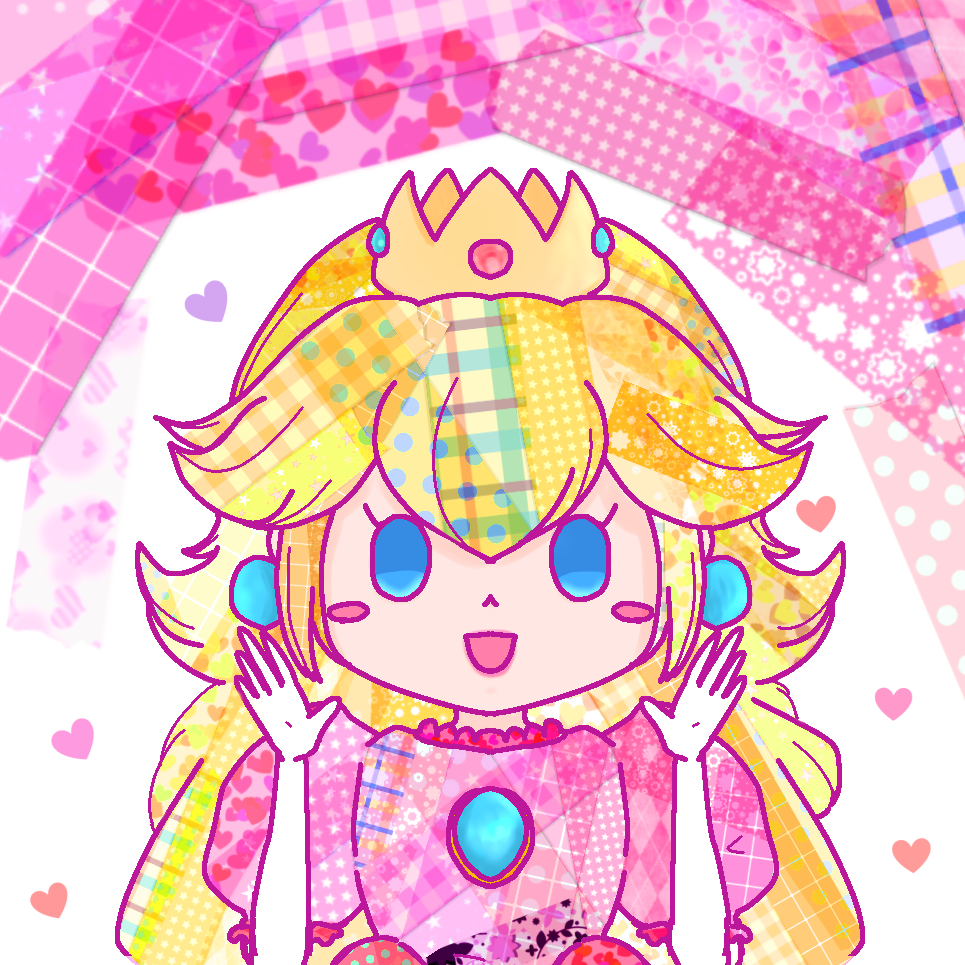 ピーチ姫 Twitterアイコン - ibisPaint