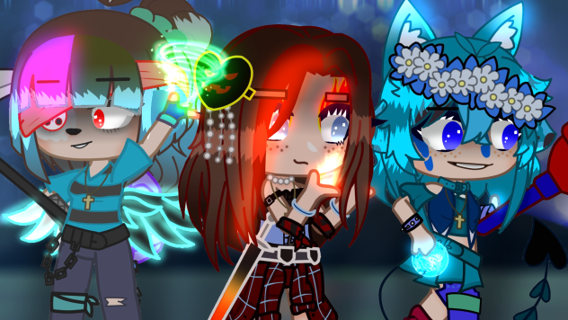 Crazy Creators fighting pose